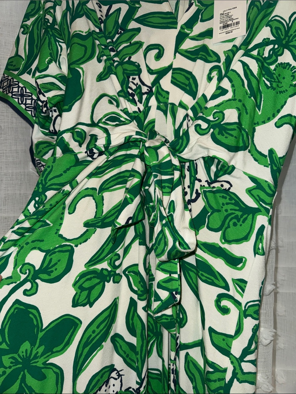 Lilly Pulitzer Wisteria Elbow Sleeve Maxi - Escape Plan - Picture 6 of 8